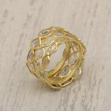 Load image into Gallery viewer, 3 CTW Diamond Polki Ring
