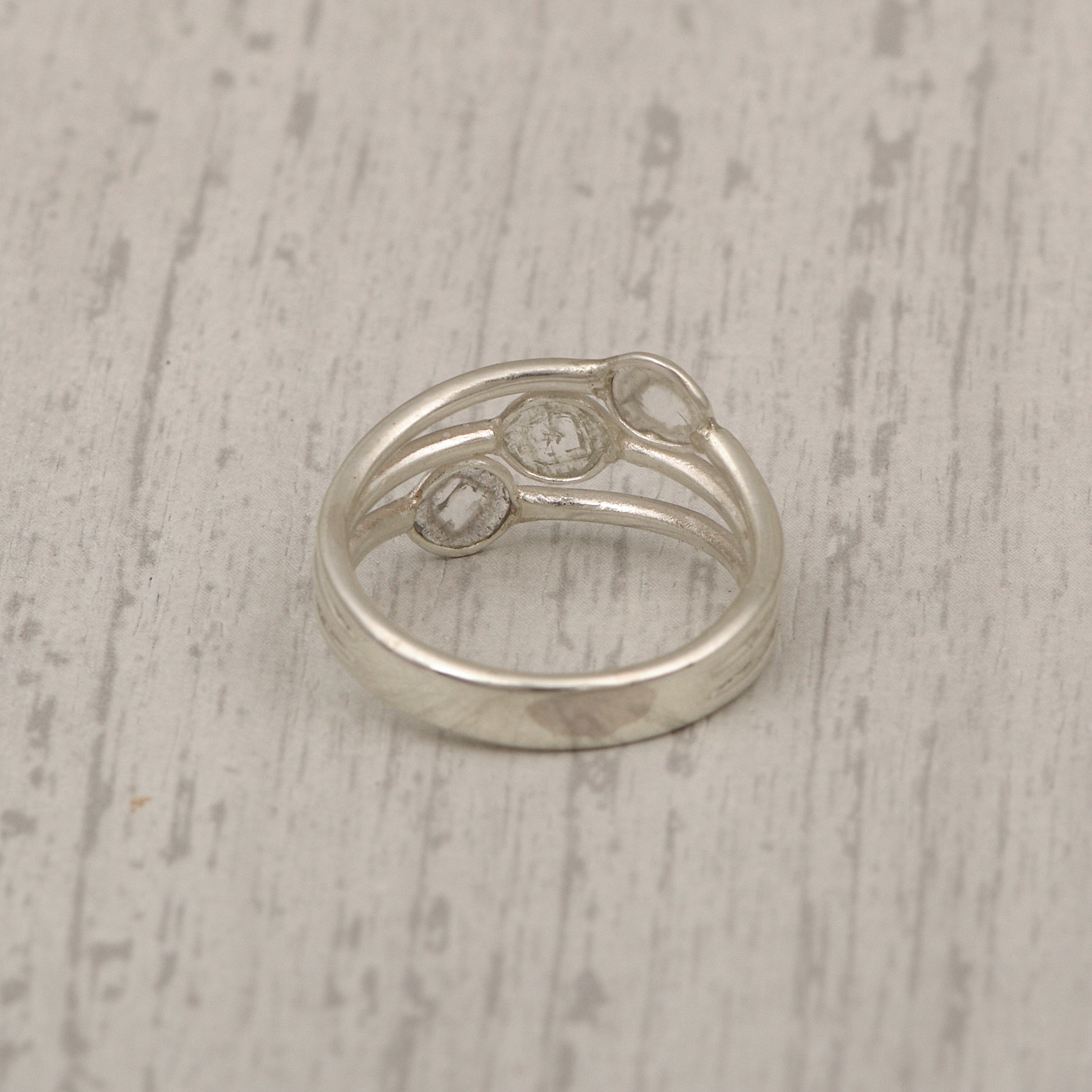 0.65 CTW Diamond Polki Ring