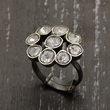 Load image into Gallery viewer, 2.50 CTW Diamond Polki Floral Ring
