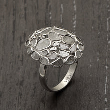 Load image into Gallery viewer, 2 CTW Diamond Polki Cluster Ring
