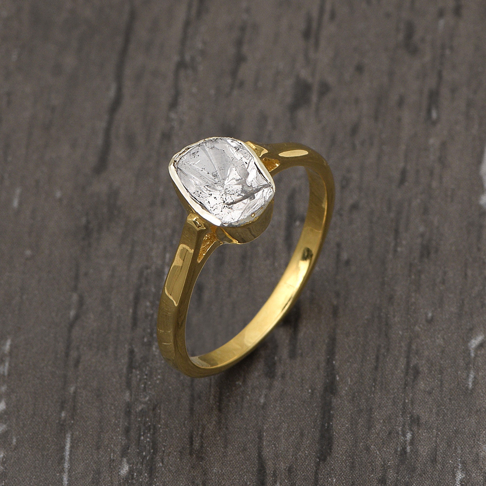 0.50 CTW Diamond Polki Ring