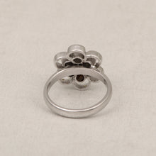 Load image into Gallery viewer, 0.70 CTW Diamond Polki Floral Ring
