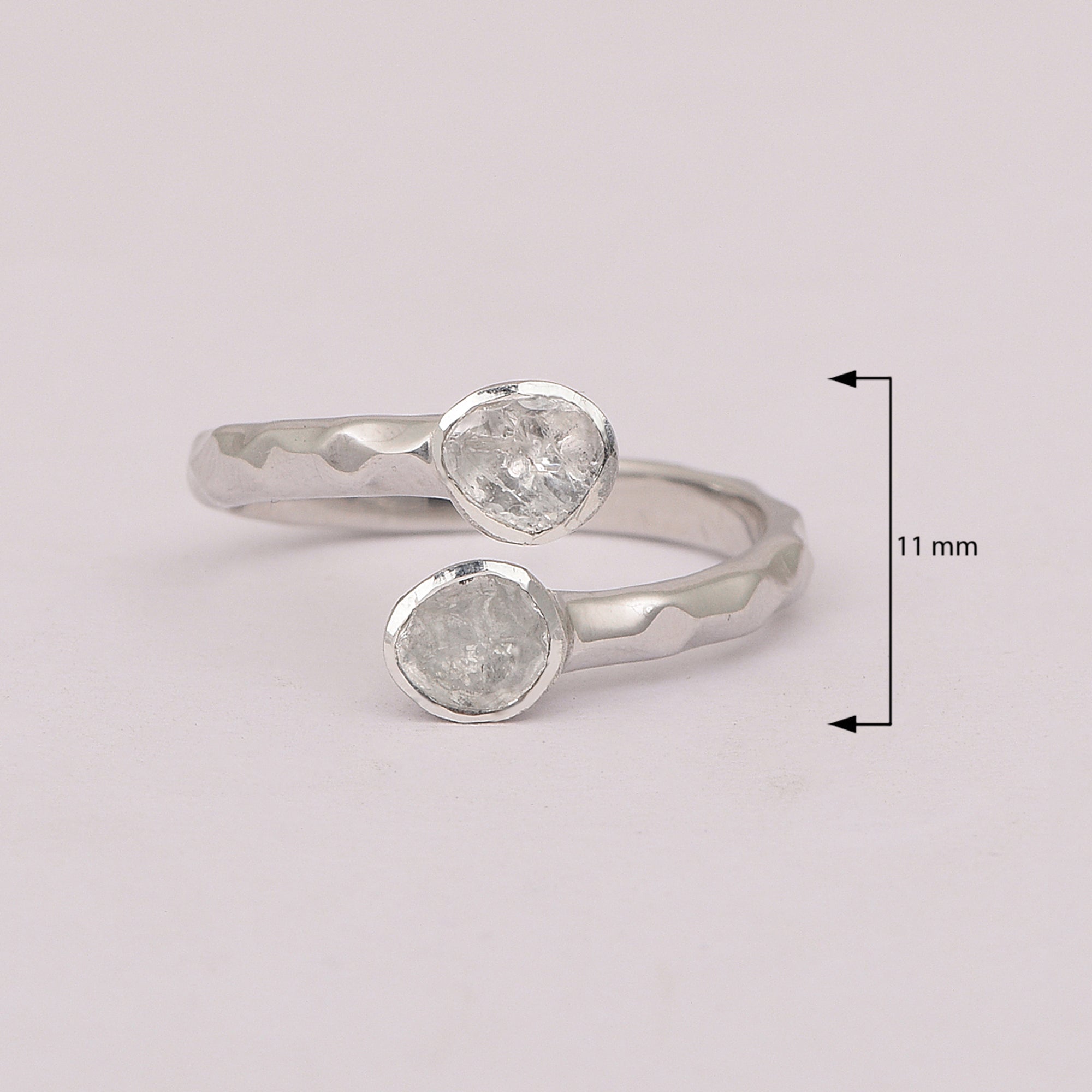 0.25 CTW Diamond Polki Ring