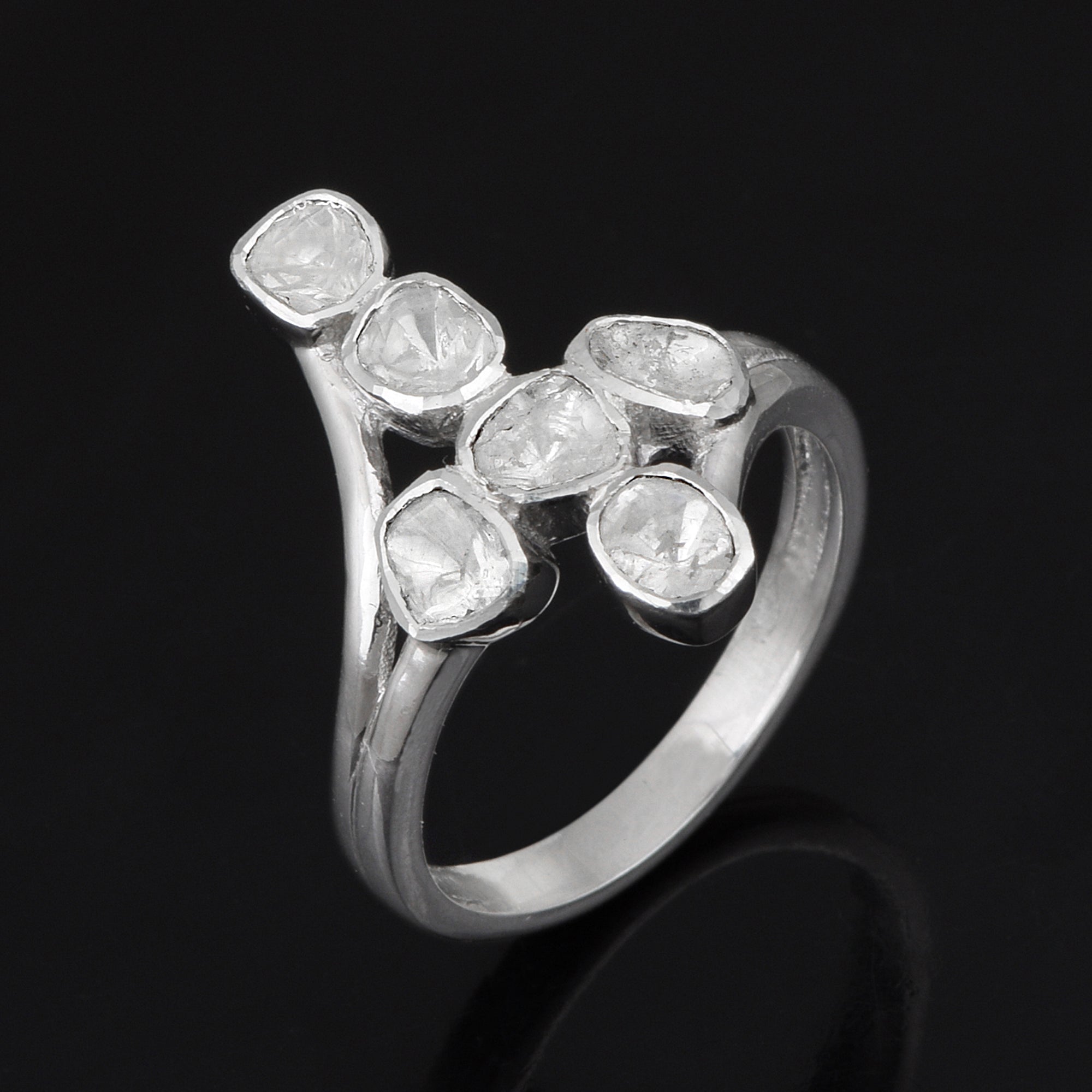 Polki Diamond Ring