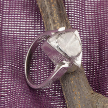 Load image into Gallery viewer, 0.50 CTW Natural Diamond Polki Men Solitaire Triangular Ring
