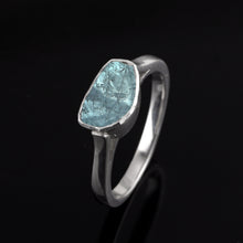 Load image into Gallery viewer, 0.50 CTW Natural Blue Diamond Polki Solitaire Handmade Women Ring
