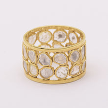 Load image into Gallery viewer, 2 CTW Diamond Polki Band Ring

