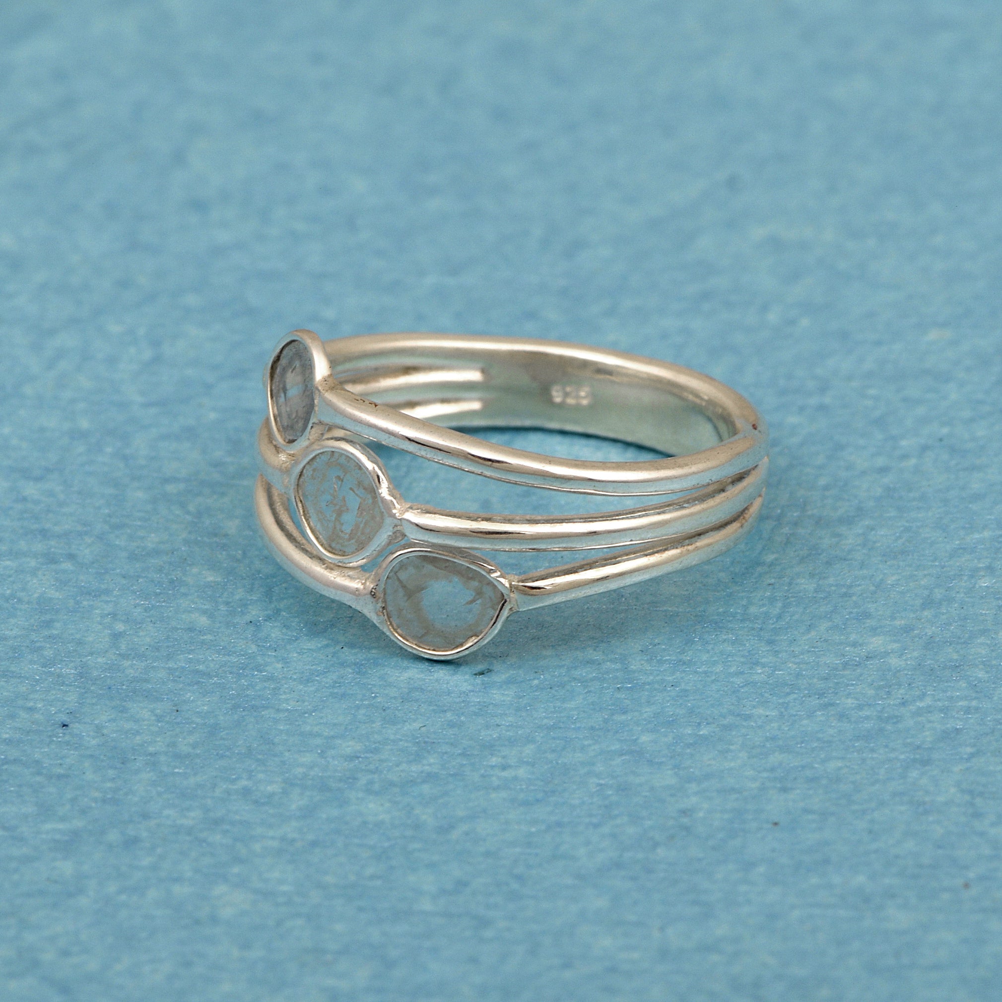 0.65 CTW Diamond Polki Ring