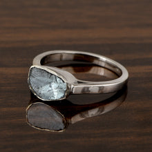 Load image into Gallery viewer, 0.50 CTW Natural Blue Diamond Polki Solitaire Handmade Women Ring
