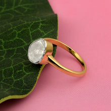 Load image into Gallery viewer, 0.25 CTW Natural Diamond Polki Solitaire Handmade Women Ring
