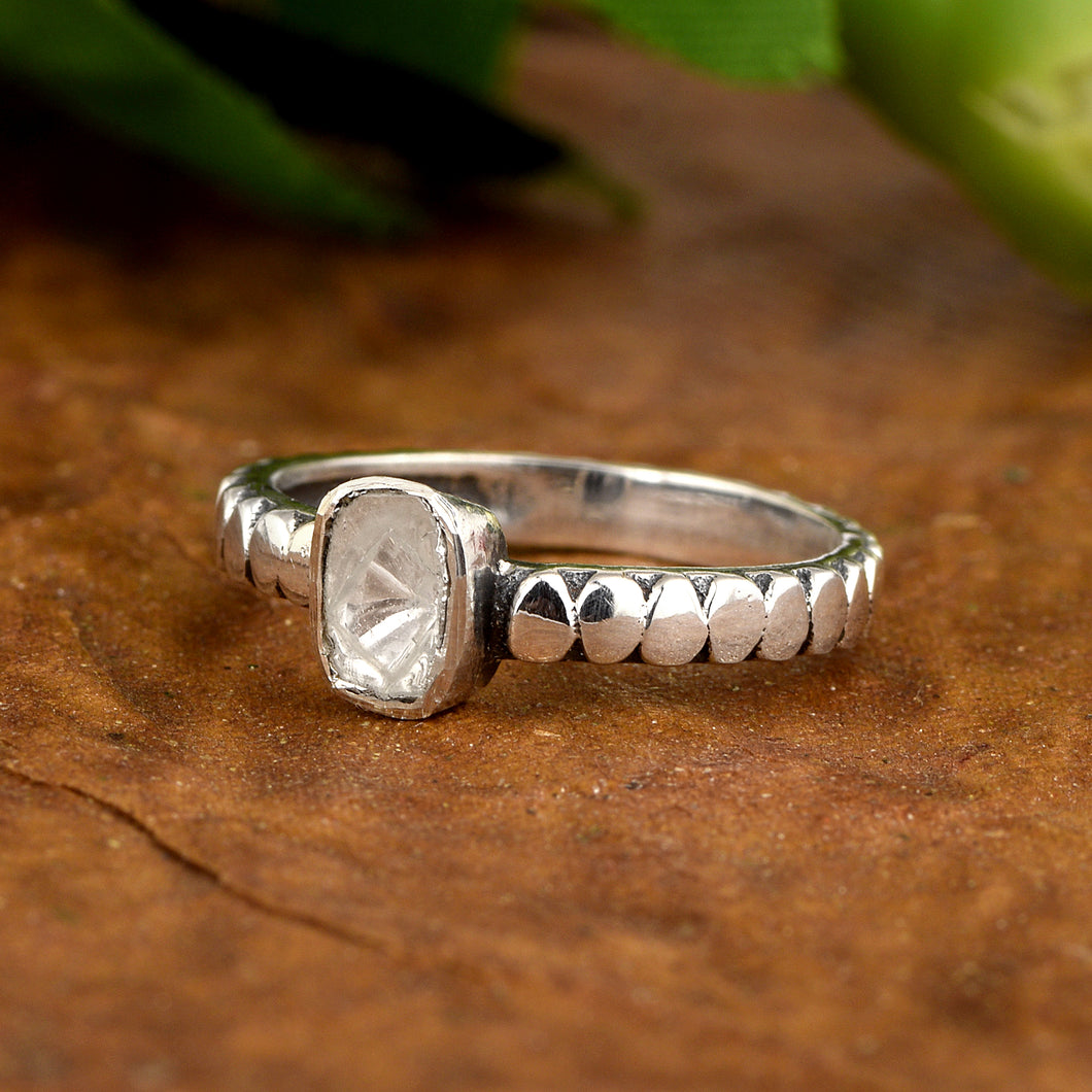 Polki Diamond Ring