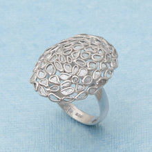 Load image into Gallery viewer, 2 CTW Diamond Polki Cluster Ring
