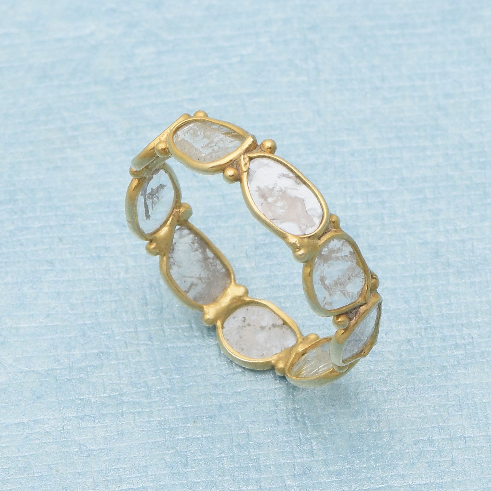 1 CTW Diamond Polki Ring