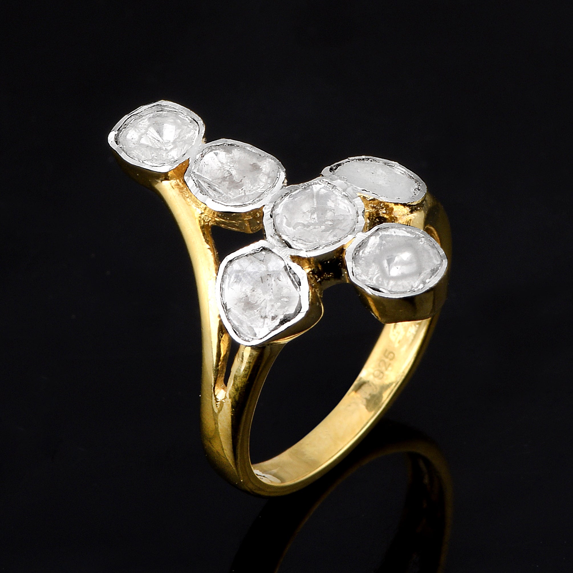Polki Diamond Ring