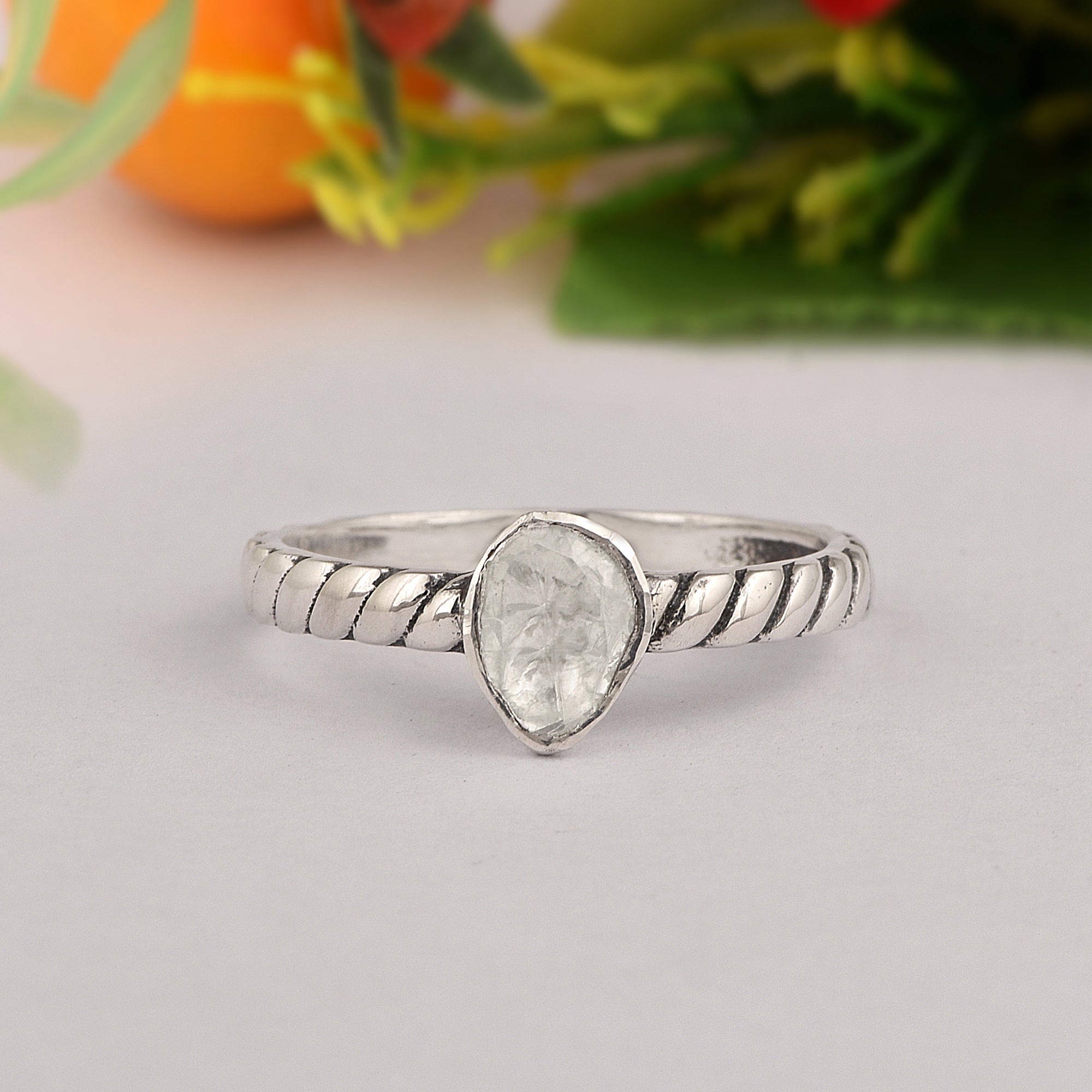 Polki Diamond Ring