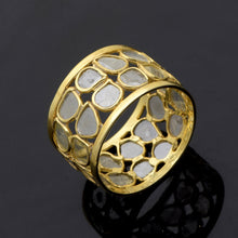 Load image into Gallery viewer, 2 CTW Diamond Polki Band Ring
