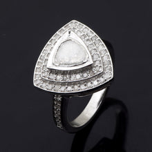 Load image into Gallery viewer, 0.35 CTW Diamond Polki Solitaire Ring

