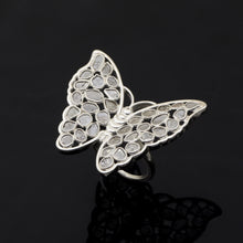 Load image into Gallery viewer, 2.50 CTW Diamond Polki Butterfly Ring
