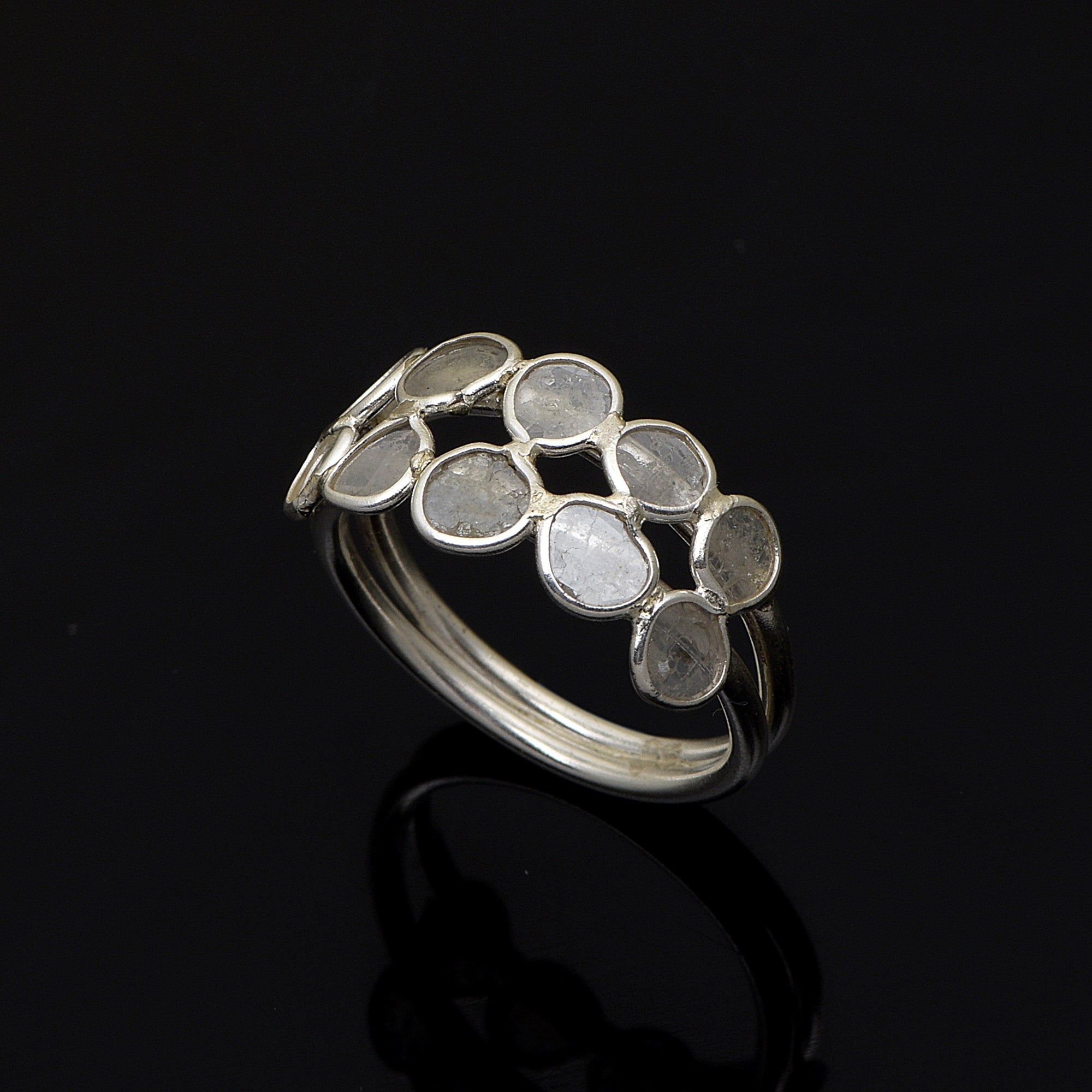 2 CTW Diamond Polki Ring