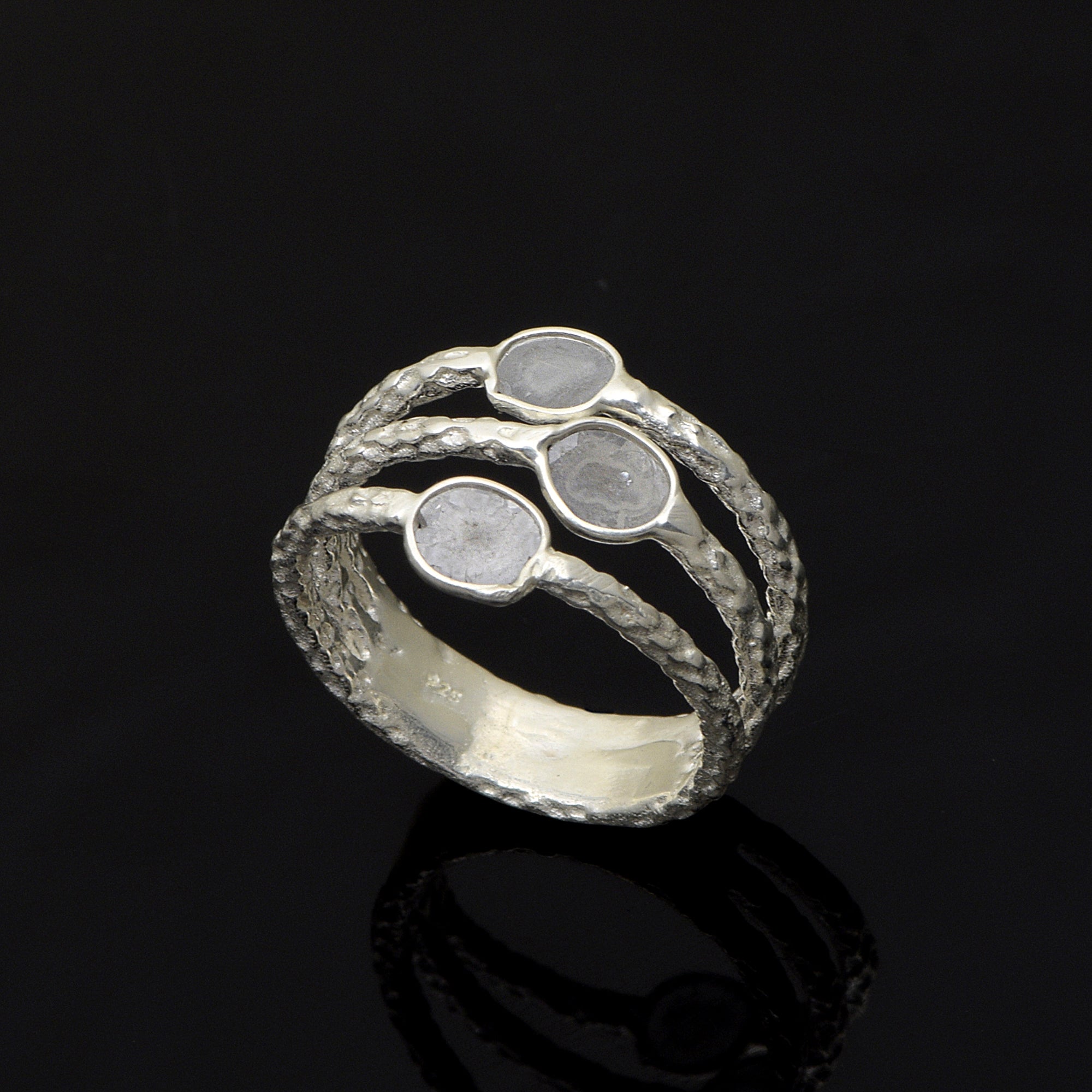 0.65 CTW Diamond Polki Ring