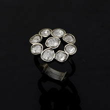 Load image into Gallery viewer, 2.50 CTW Diamond Polki Floral Ring
