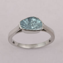 Load image into Gallery viewer, 0.50 CTW Natural Blue Diamond Polki Solitaire Handmade Women Ring
