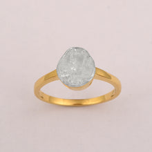 Load image into Gallery viewer, 0.25 CTW Natural Diamond Polki Solitaire Handmade Women Ring
