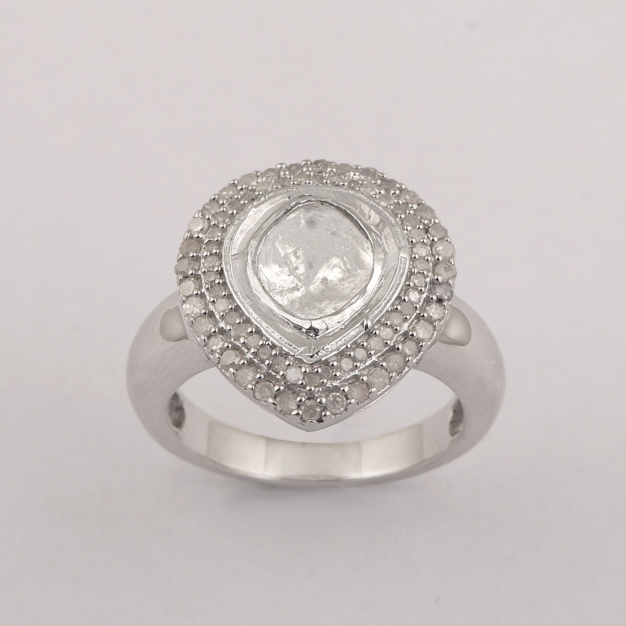Polki Diamond Ring