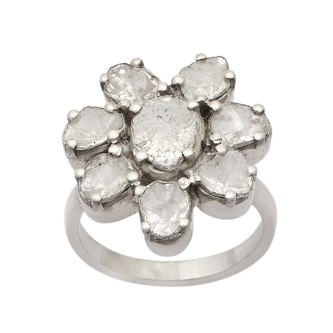 2.50 CTW Diamond Polki Ring