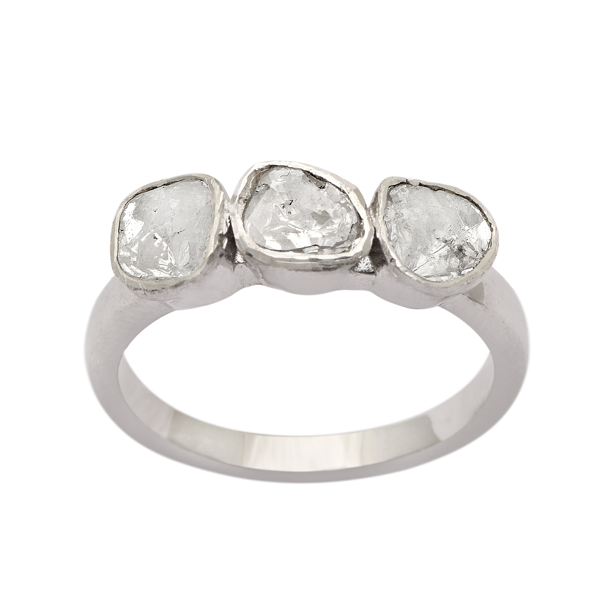 0.75 CTW Diamond Polki Ring