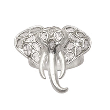 Load image into Gallery viewer, 1.50 CTW Diamond Polki Elephant Ring
