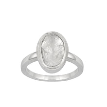 Load image into Gallery viewer, 0.75 CTW Natural Slice Polki Diamond Handmade Solitaire Premium Ring
