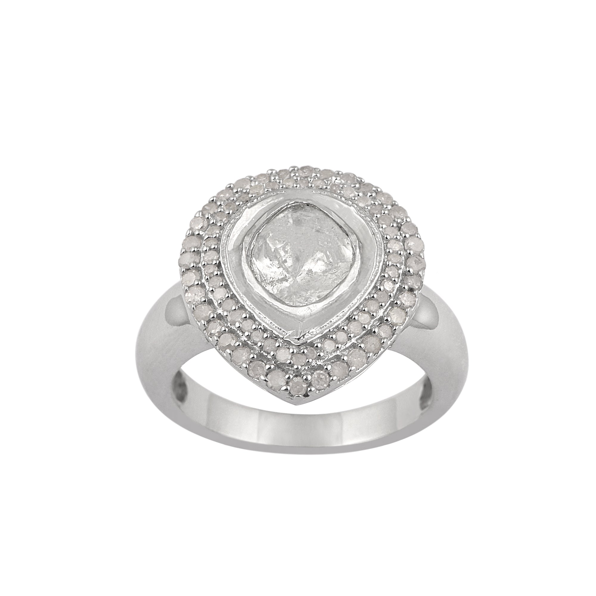 Polki Diamond Ring