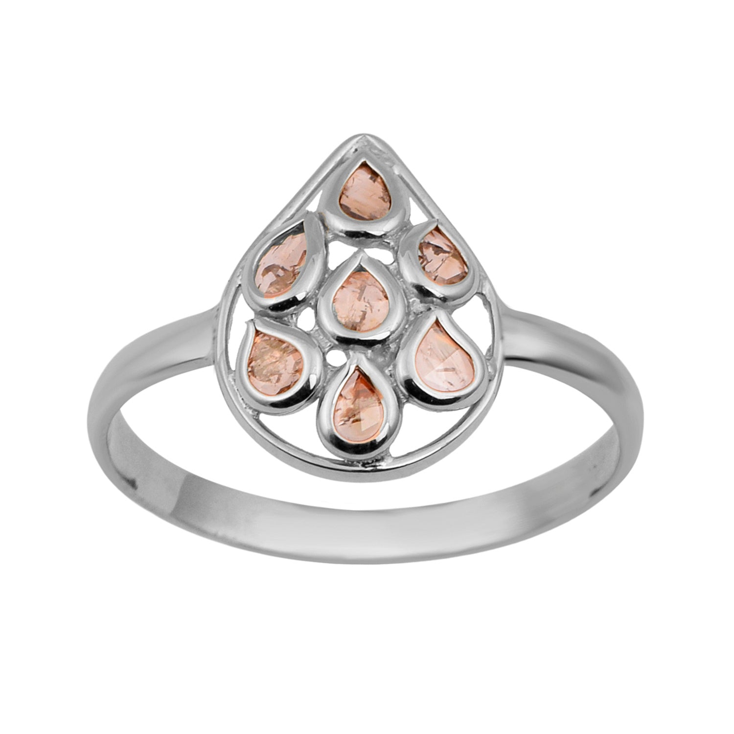 Rose Cut Diamond Ring