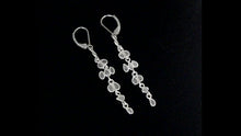 Load and play video in Gallery viewer, 0.50 CTW Diamond Polki Thread Earrings
