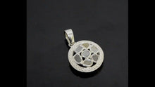 Load and play video in Gallery viewer, 0.50 CTW Diamond Polki Round Shaped Pendant
