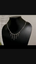 Load and play video in Gallery viewer, 1.30 CTW Diamond Polki Fringe Necklace
