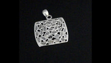 Load and play video in Gallery viewer, 1.50 CTW Diamond Polki Rectangle Shape Pendant
