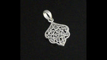 Load and play video in Gallery viewer, 0.50 CTW Diamond Polki Leaf Pendant
